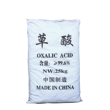 bleaching 25kgs grey bag oxalic acid 99.6 dihydrate CAS 6153-56-6 Russia 	oxalic acid